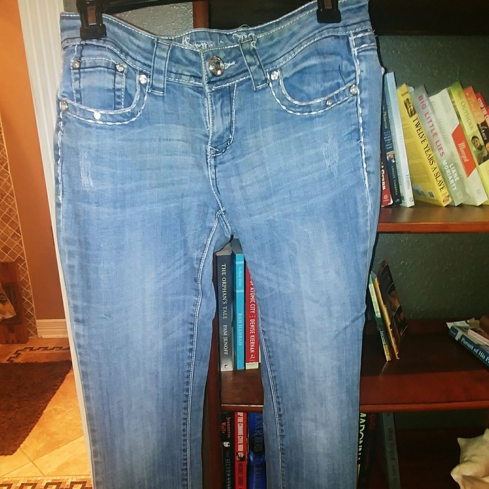 Faded style Jeans